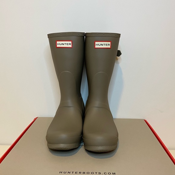 Hunter Shoes - Hunter rain boots original back short size 8